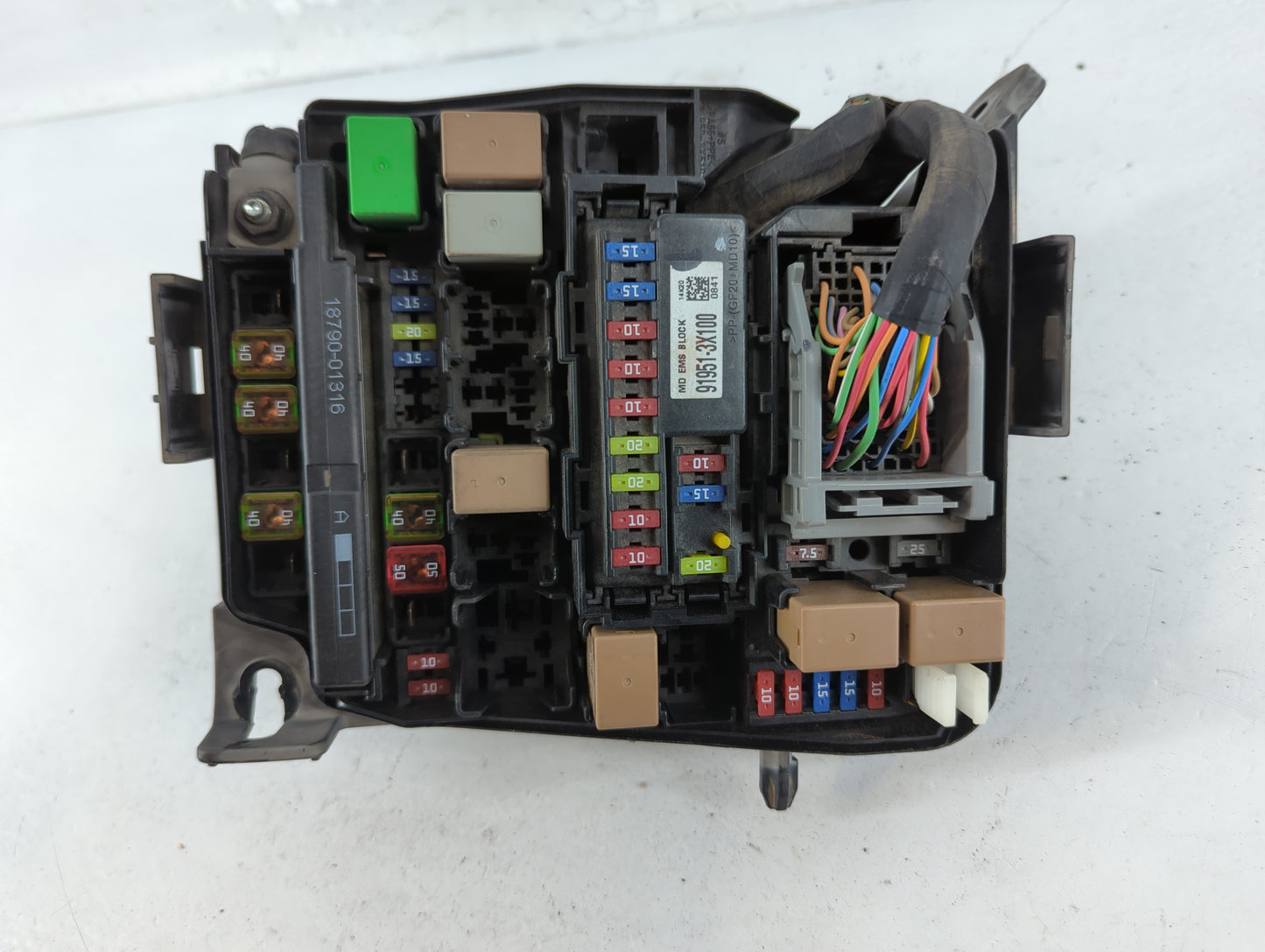 2014-2016 Kia Forte Fusebox Fuse Box Panel Relay Module P/N:91204 A7632 Fits Fits 2014 2015 2016 OEM Used Auto Parts - Oemus