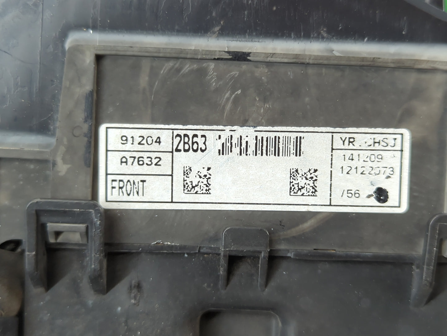 2014-2016 Kia Forte Fusebox Fuse Box Panel Relay Module P/N:91204 A7632 Fits Fits 2014 2015 2016 OEM Used Auto Parts - Oemus
