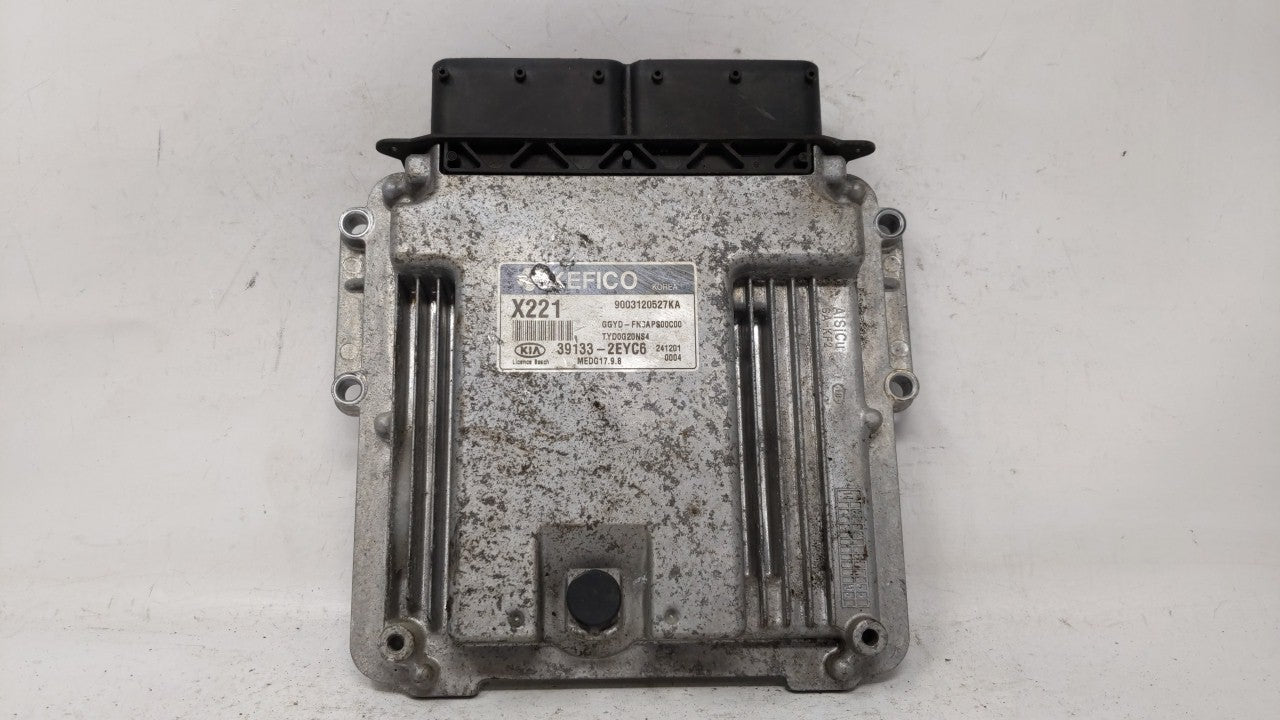 2015 Kia Forte PCM Engine Control Computer ECU ECM PCU OEM P/N:39133-2EYB6 39133-2EYC6 Fits OEM Used Auto Parts - Oemusedaut