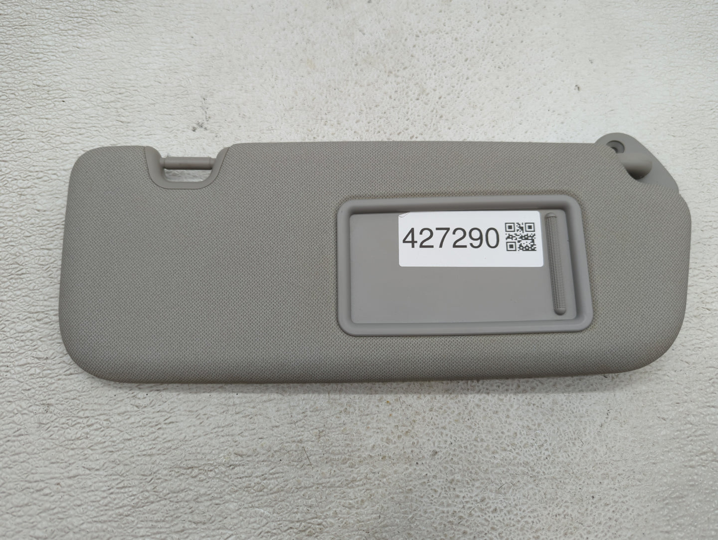 2014-2017 Kia Forte Koup Sun Visor Shade Replacement Passenger Right Mirror Fits Fits 2014 2015 2016 2017 OEM Used Auto Part