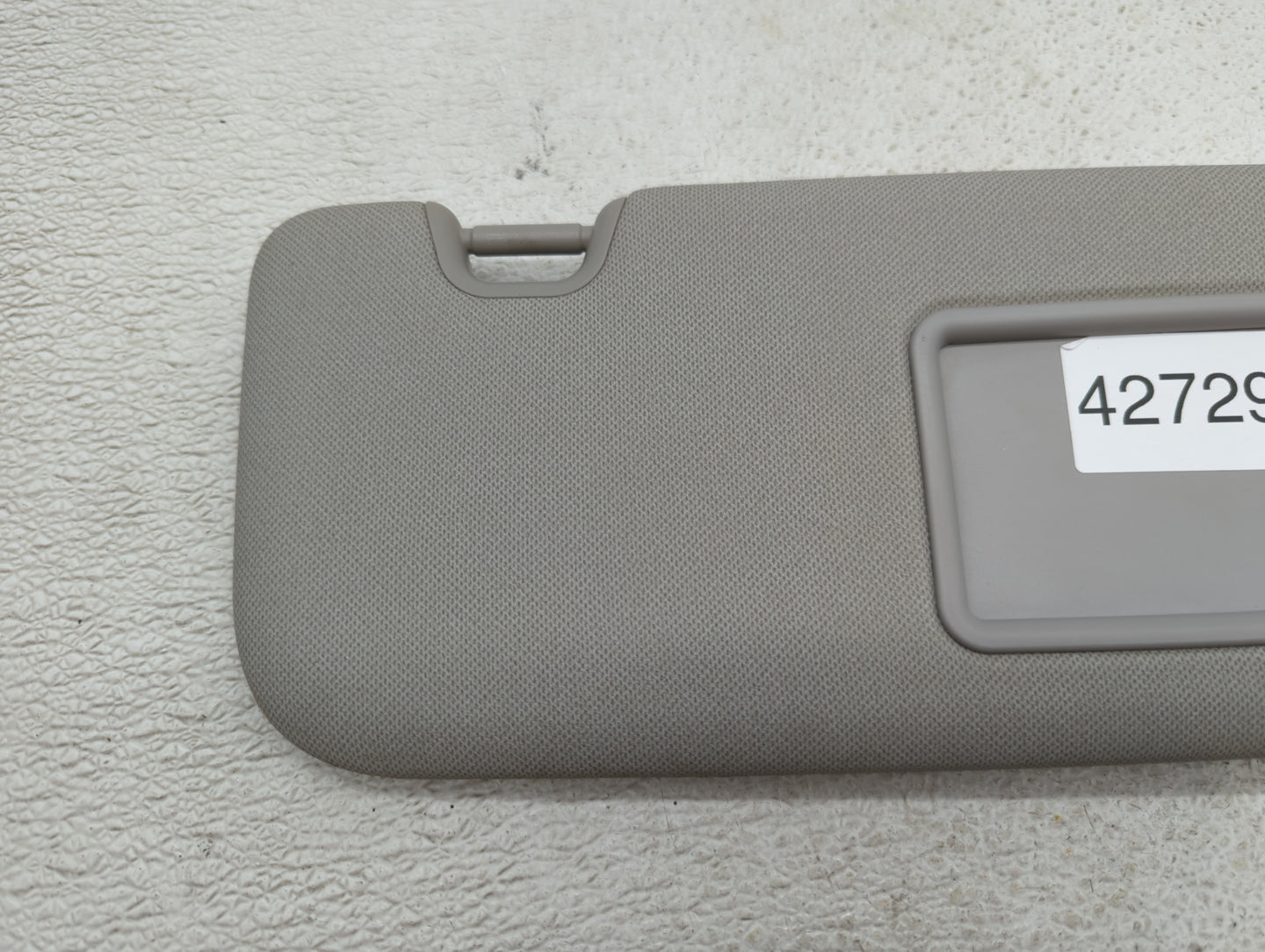 2014-2017 Kia Forte Koup Sun Visor Shade Replacement Passenger Right Mirror Fits Fits 2014 2015 2016 2017 OEM Used Auto Part