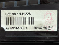 2015 Kia K900 Climate Control Module Temperature AC/Heater Replacement P/N:97250-3TXXX 97250-3T600 Fits OEM Used Auto Parts 