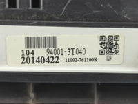 2015 Kia K900 Instrument Cluster Speedometer Gauges P/N:94001-3T040 Fits OEM Used Auto Parts - Oemusedautoparts1.com