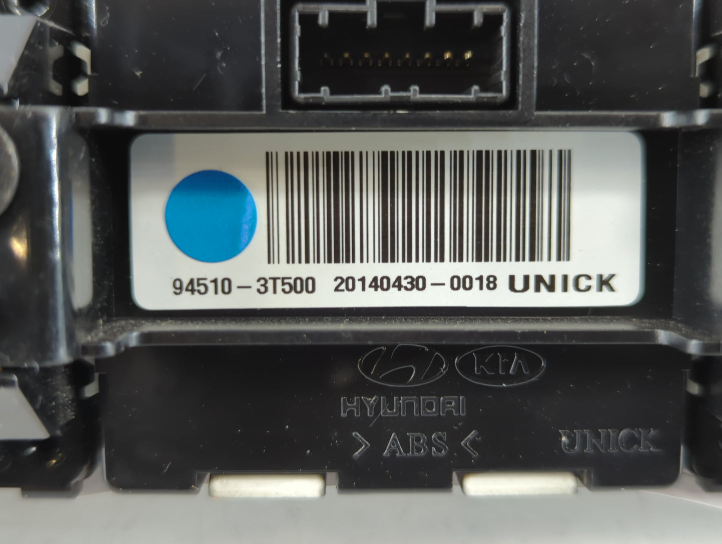 2015 Kia K900 Climate Control Module Temperature AC/Heater Replacement P/N:2014030-0018 94510-3T500 Fits OEM Used Auto Parts