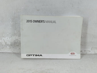 compare product 2015 Kia Optima Owners Manual Book Guide P/N:A4C0-EU44A OEM Used Auto Parts