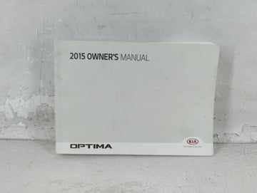 2015 Kia Optima Owners Manual Book Guide P/N:A4C0-EU44A OEM Used Auto Parts - Oemusedautoparts1.com