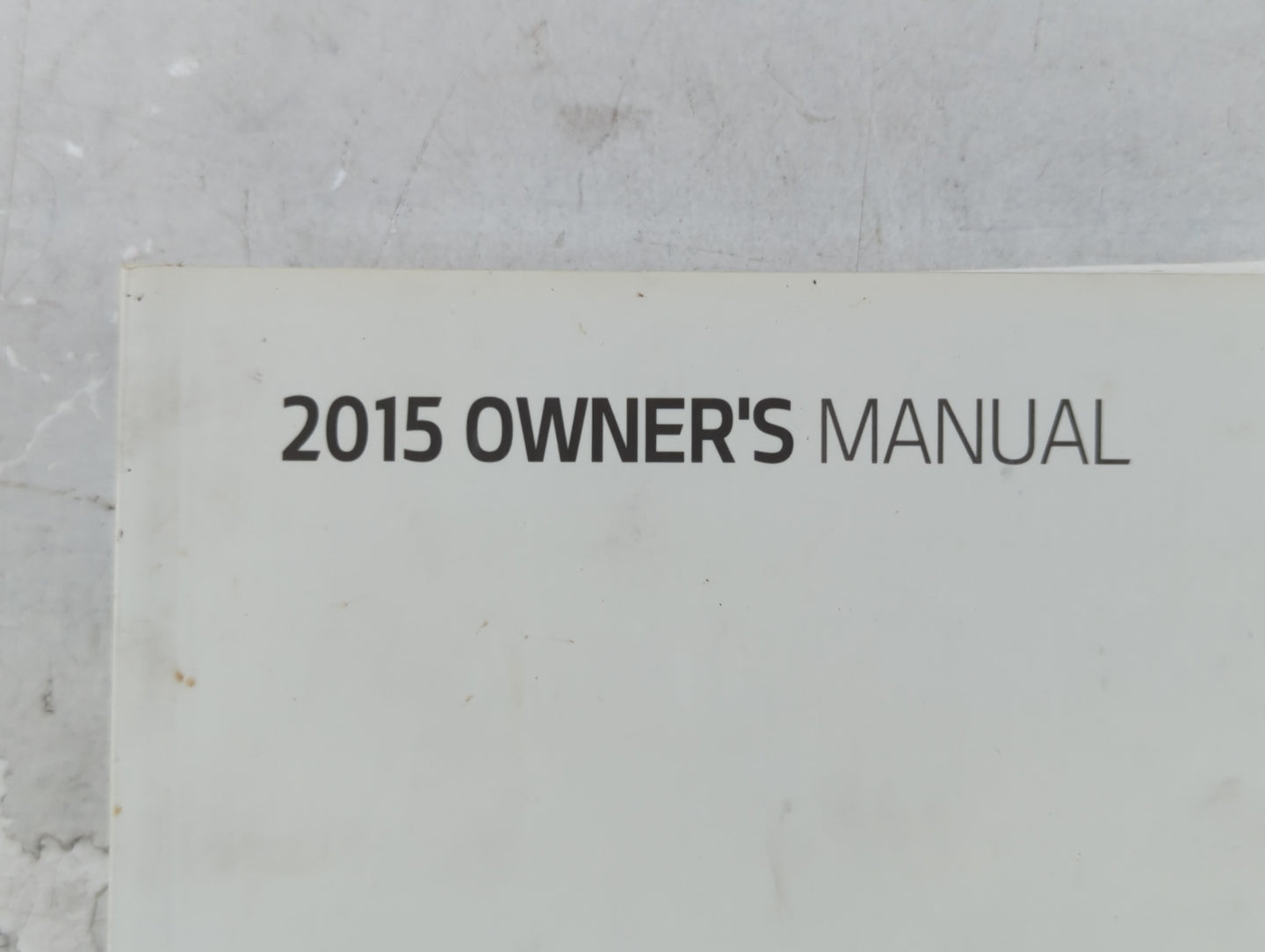 2015 Kia Optima Owners Manual Book Guide P/N:A4C0-EU44A OEM Used Auto Parts - Oemusedautoparts1.com