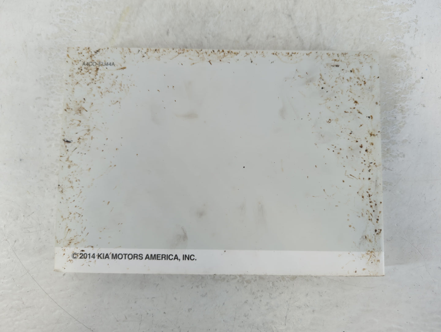 2015 Kia Optima Owners Manual Book Guide P/N:A4C0-EU44A OEM Used Auto Parts - Oemusedautoparts1.com