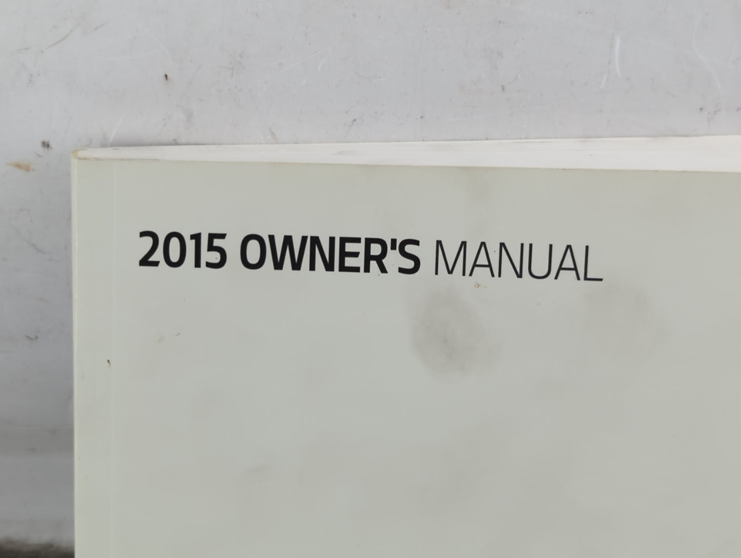 2015 Kia Optima Owners Manual Book Guide P/N:F2TO-EU54H OEM Used Auto Parts - Oemusedautoparts1.com