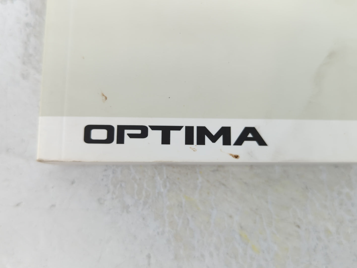 2015 Kia Optima Owners Manual Book Guide P/N:F2TO-EU54H OEM Used Auto Parts - Oemusedautoparts1.com