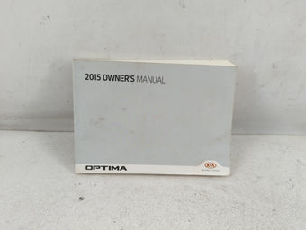 compare product 2015 Kia Optima Owners Manual Book Guide P/N:F4CO-EU4NF OEM Used Auto Parts
