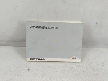 2015 Kia Optima Owners Manual Book Guide P/N:F4CO-EU4NF OEM Used Auto Parts - Oemusedautoparts1.com