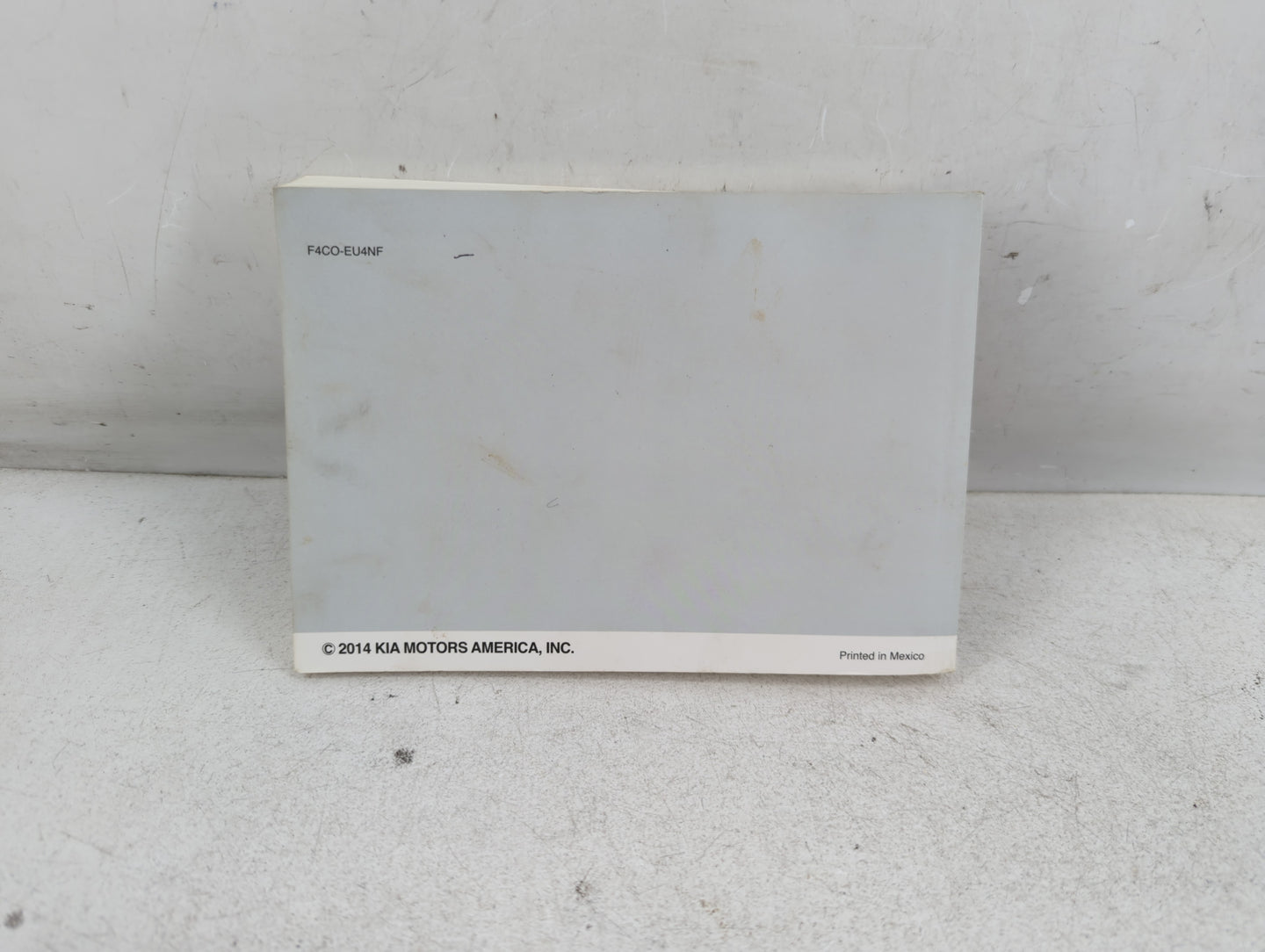 2015 Kia Optima Owners Manual Book Guide P/N:F4CO-EU4NF OEM Used Auto Parts - Oemusedautoparts1.com