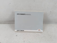 2015 Kia Optima Owners Manual Book Guide P/N:F4C0-EU4NF OEM Used Auto Parts - Oemusedautoparts1.com