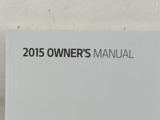 2015 Kia Optima Owners Manual Book Guide P/N:F4C0-EU4NF OEM Used Auto Parts