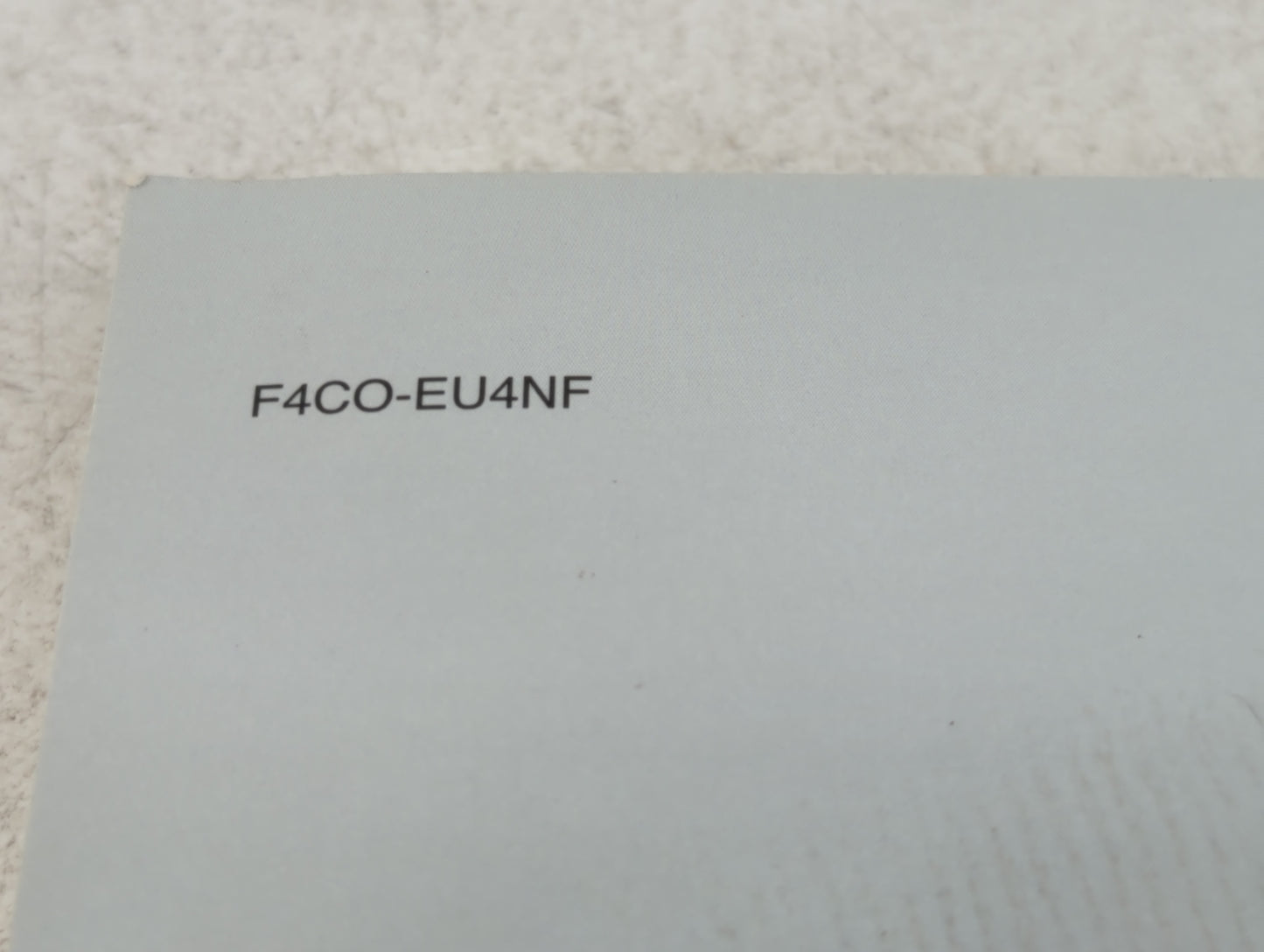 2015 Kia Optima Owners Manual Book Guide P/N:F4C0-EU4NF OEM Used Auto Parts - Oemusedautoparts1.com