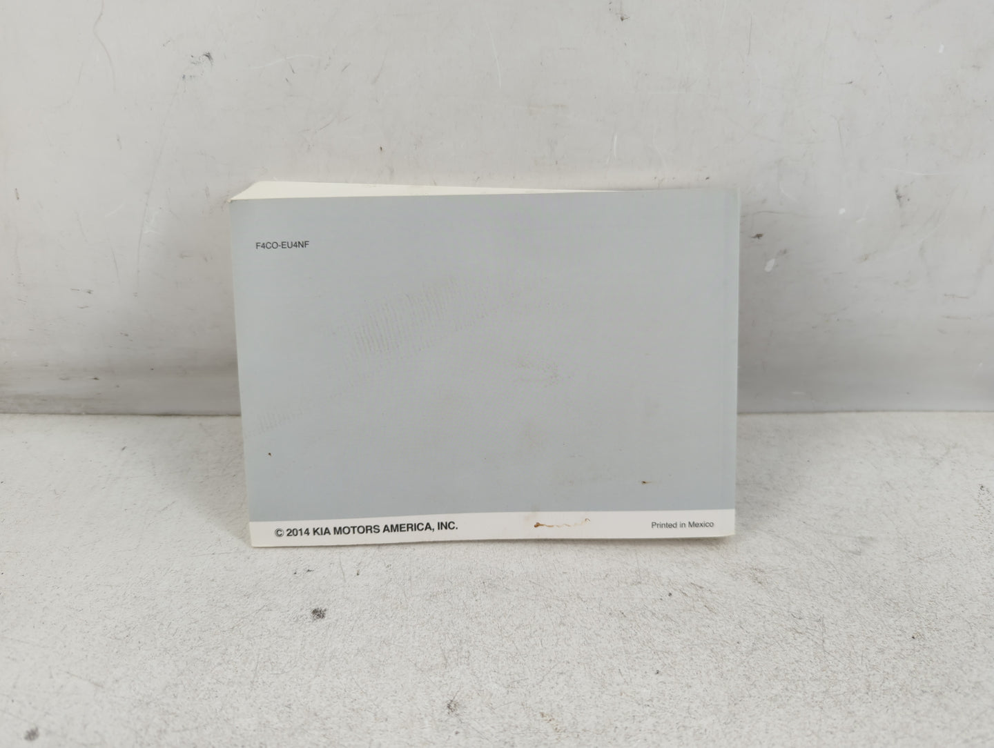 2015 Kia Optima Owners Manual Book Guide P/N:F4C0-EU4NF OEM Used Auto Parts - Oemusedautoparts1.com