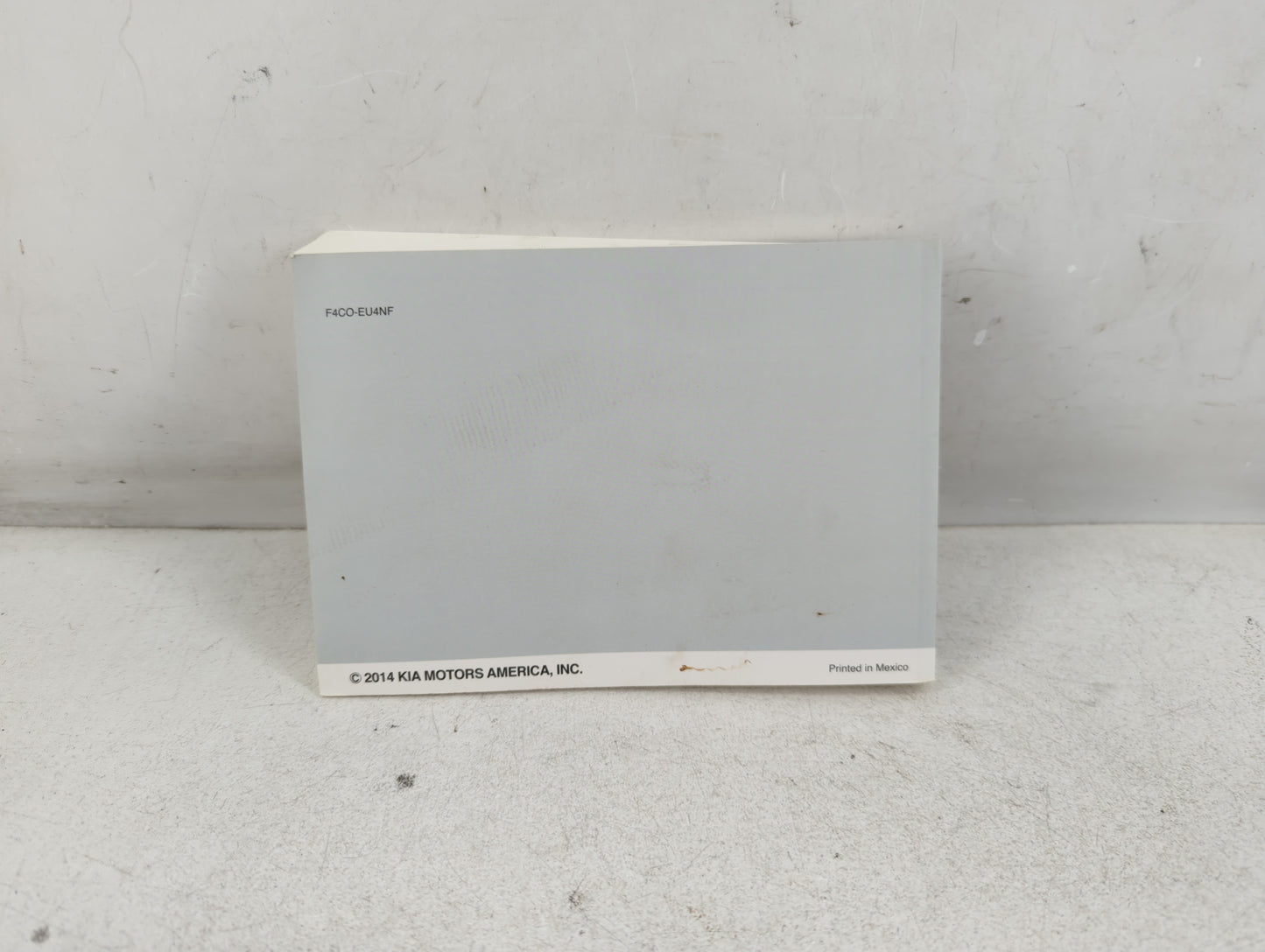 2015 Kia Optima Owners Manual Book Guide P/N:F4C0-EU4NF OEM Used Auto Parts - Oemusedautoparts1.com