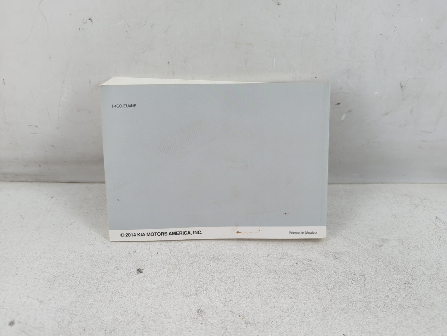 2015 Kia Optima Owners Manual Book Guide P/N:F4C0-EU4NF OEM Used Auto Parts - Oemusedautoparts1.com