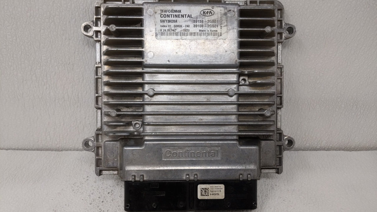 2014-2015 Kia Optima PCM Engine Control Computer ECU ECM PCU OEM P/N:39108-2GBE1 39138-2GBE1, 391082GBE1 Fits 2014 2015 OEM 
