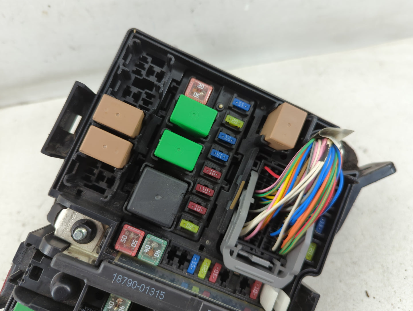 2014-2015 Kia Optima Fusebox Fuse Box Panel Relay Module P/N:91955-2T730 VS912504C700QA Fits Fits 2014 2015 OEM Used Auto Pa