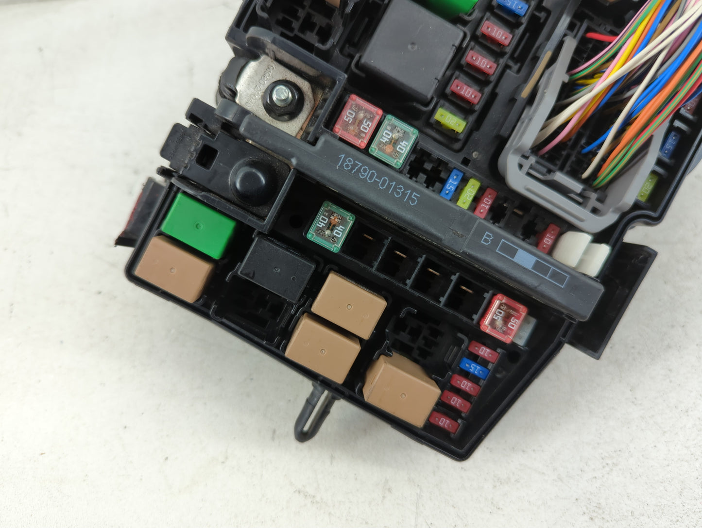 2014-2015 Kia Optima Fusebox Fuse Box Panel Relay Module P/N:91955-2T730 VS912504C700QA Fits Fits 2014 2015 OEM Used Auto Pa