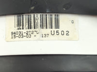 2014-2015 Kia Optima Instrument Cluster Speedometer Gauges P/N:94031-2T270 Fits Fits 2014 2015 OEM Used Auto Parts - Oemused