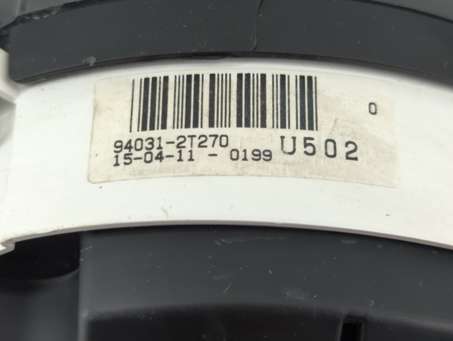 2014-2016 Kia Optima Instrument Cluster Speedometer Gauges P/N:94031-2T270 Fits Fits 2014 2015 2016 OEM Used Auto Parts - Oe