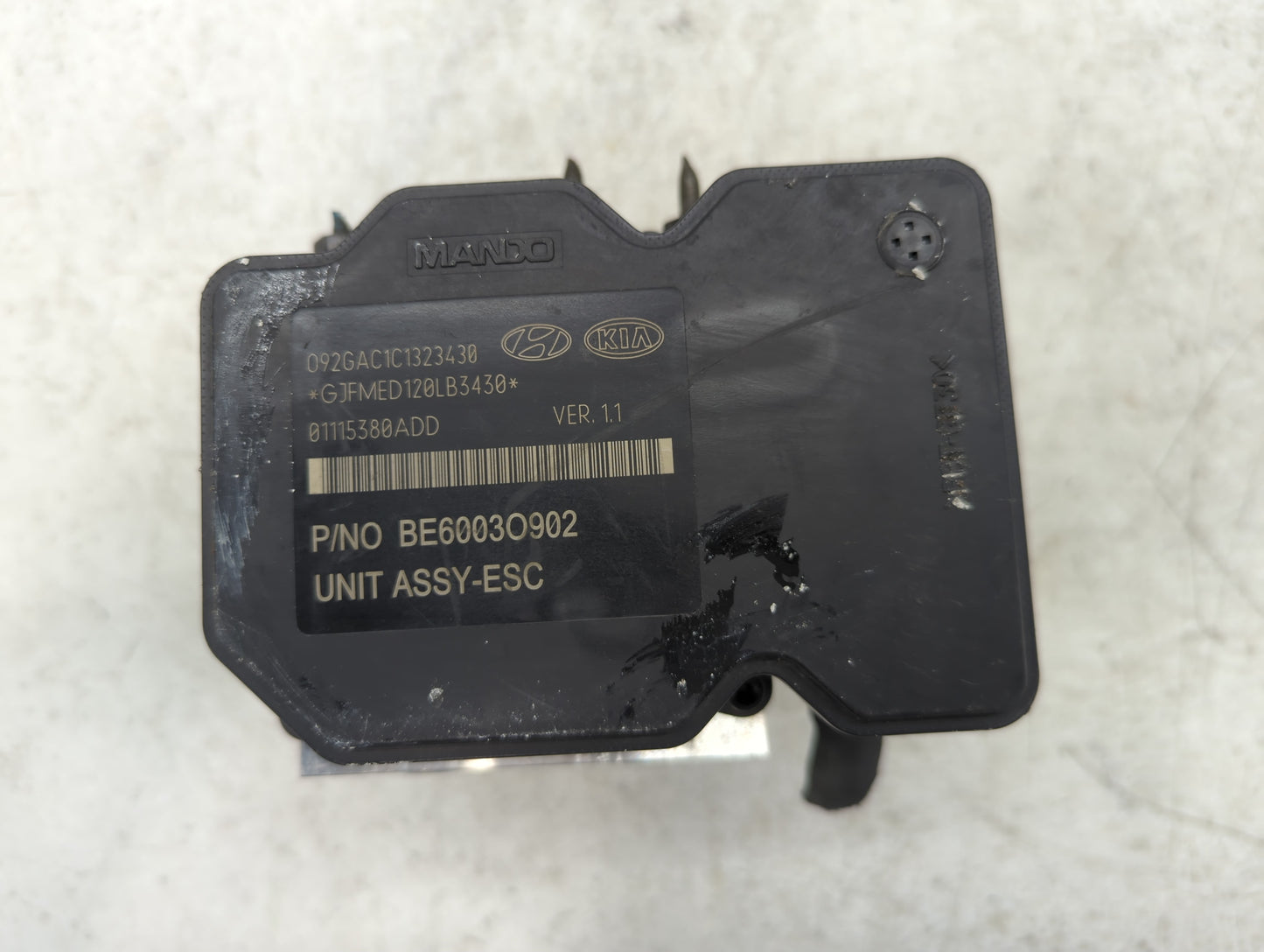 2014-2015 Kia Optima ABS Pump Control Module Replacement P/N:BE6003O902 Fits Fits 2014 2015 OEM Used Auto Parts - Oemusedaut