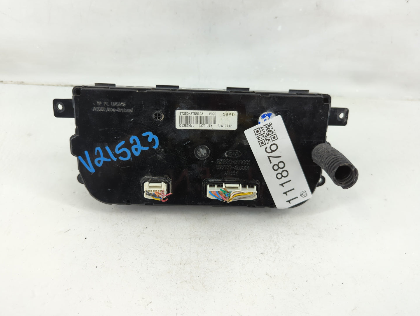 2014-2015 Kia Optima Climate Control Module Temperature AC/Heater Replacement P/N:97250-2TNN1CA Fits Fits 2014 2015 OEM Used