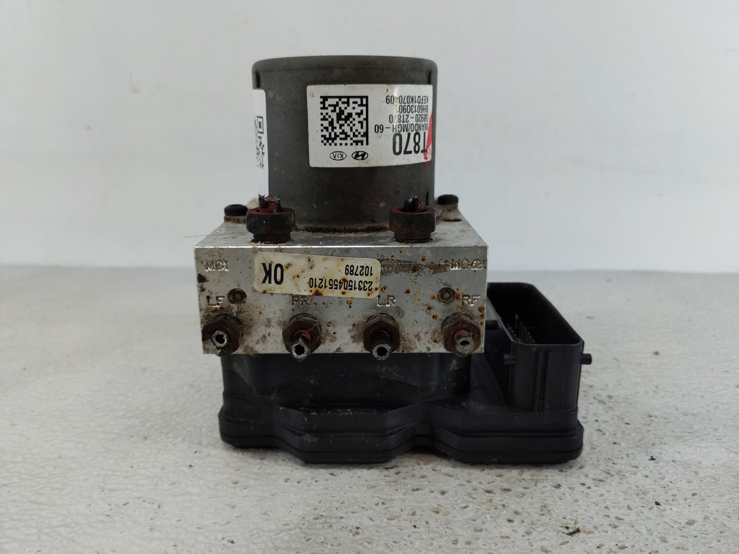 2014-2015 Kia Optima ABS Pump Control Module Replacement P/N:58920-2T870 Fits Fits 2014 2015 OEM Used Auto Parts - Oemusedau