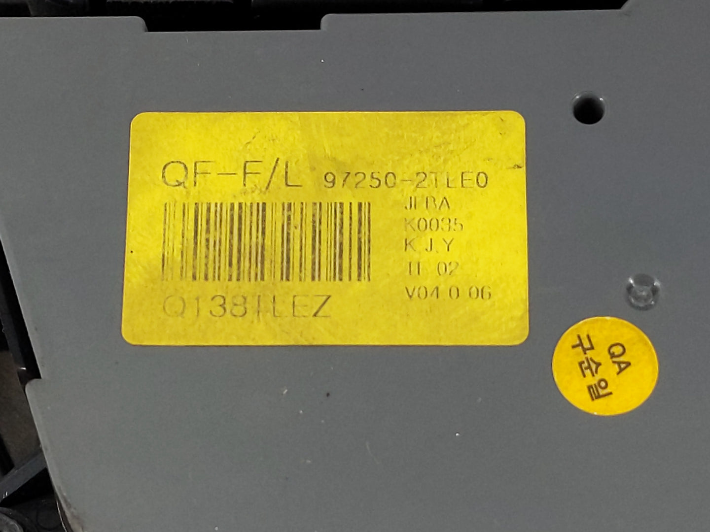 2014-2015 Kia Optima Climate Control Module Temperature AC/Heater Replacement P/N:97250-2TLE0 Fits Fits 2014 2015 OEM Used A