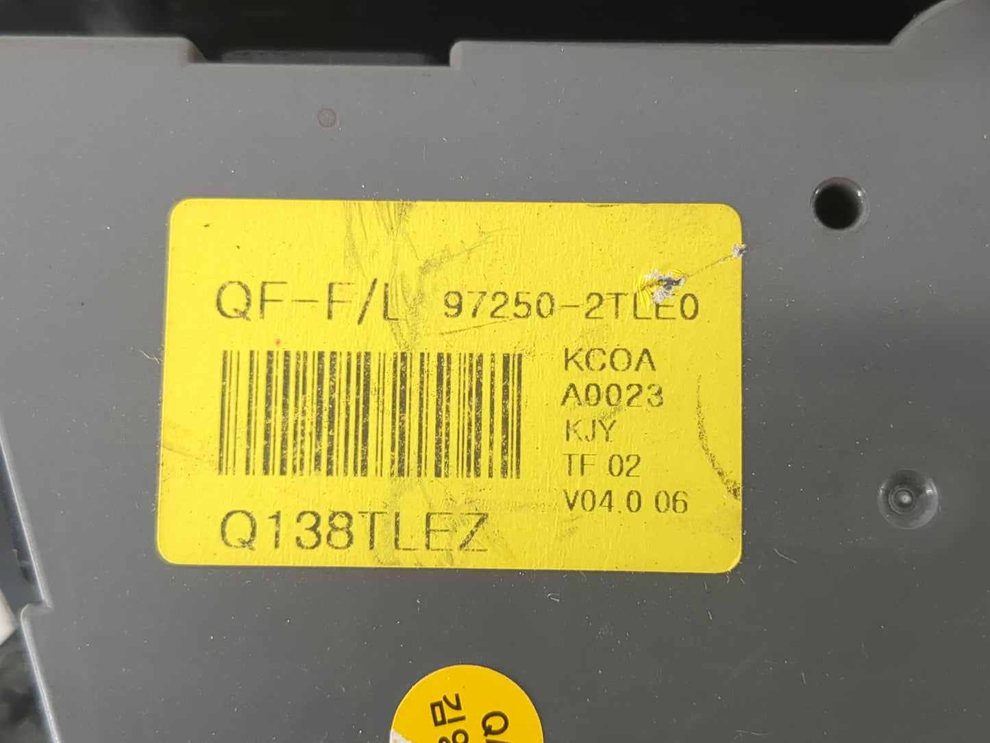 2014-2015 Kia Optima Climate Control Module Temperature AC/Heater Replacement P/N:97250-2TLE0 Fits Fits 2014 2015 OEM Used A