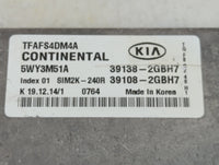 2015 Kia Optima PCM Engine Control Computer ECU ECM PCU OEM P/N:39108-2GBH7 39138-2GBH7 Fits OEM Used Auto Parts - Oemusedau