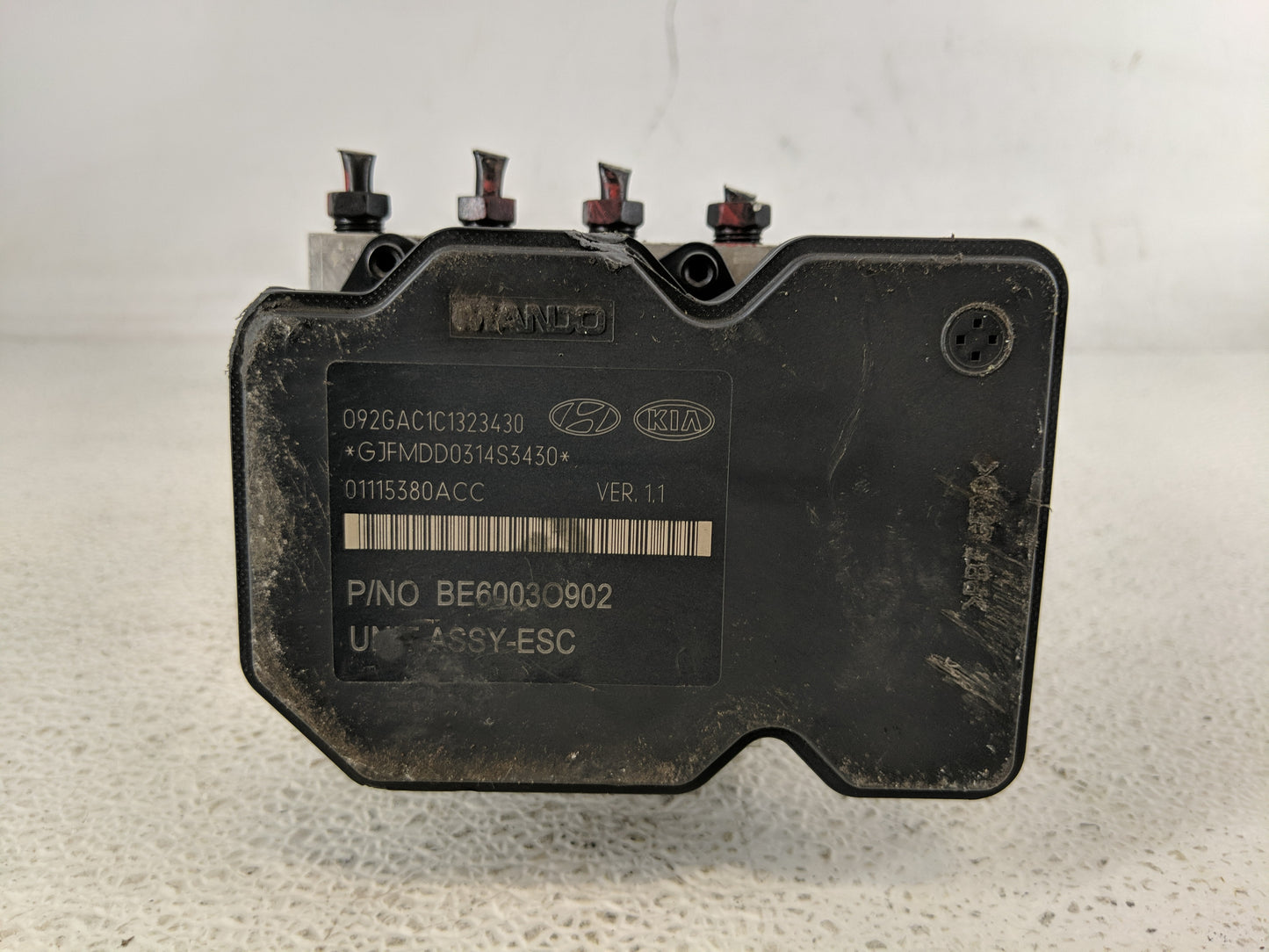 2014-2015 Kia Optima ABS Pump Control Module Replacement P/N:BE6003O902 Fits Fits 2014 2015 OEM Used Auto Parts - Oemusedaut