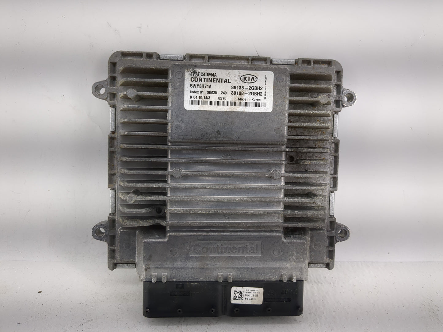 2014-2015 Kia Optima PCM Engine Control Computer ECU ECM PCU OEM P/N:39108-2GBH2 39138-2GBH2 Fits Fits 2014 2015 OEM Used Au