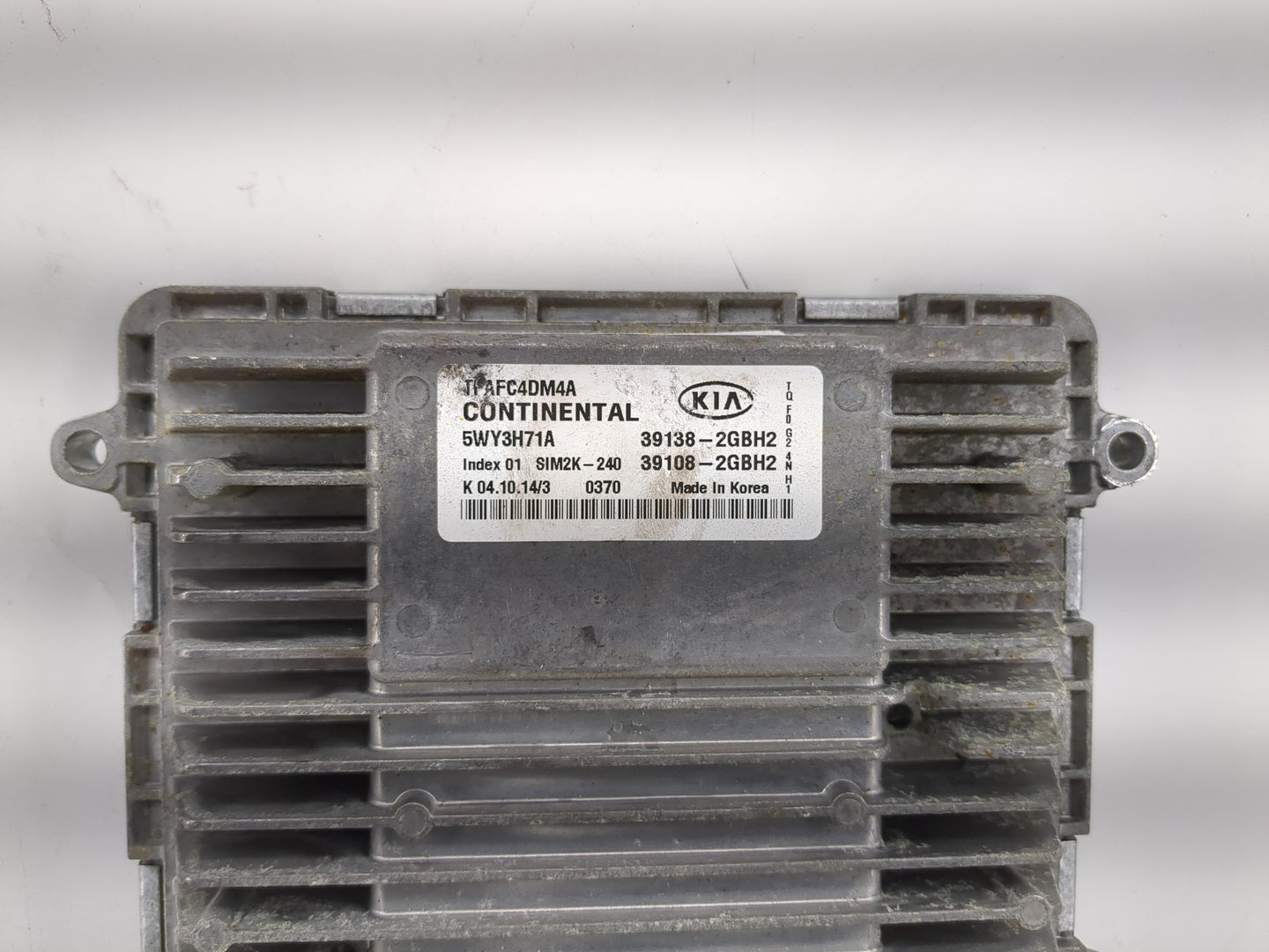 2014-2015 Kia Optima PCM Engine Control Computer ECU ECM PCU OEM P/N:39108-2GBH2 39138-2GBH2 Fits Fits 2014 2015 OEM Used Au