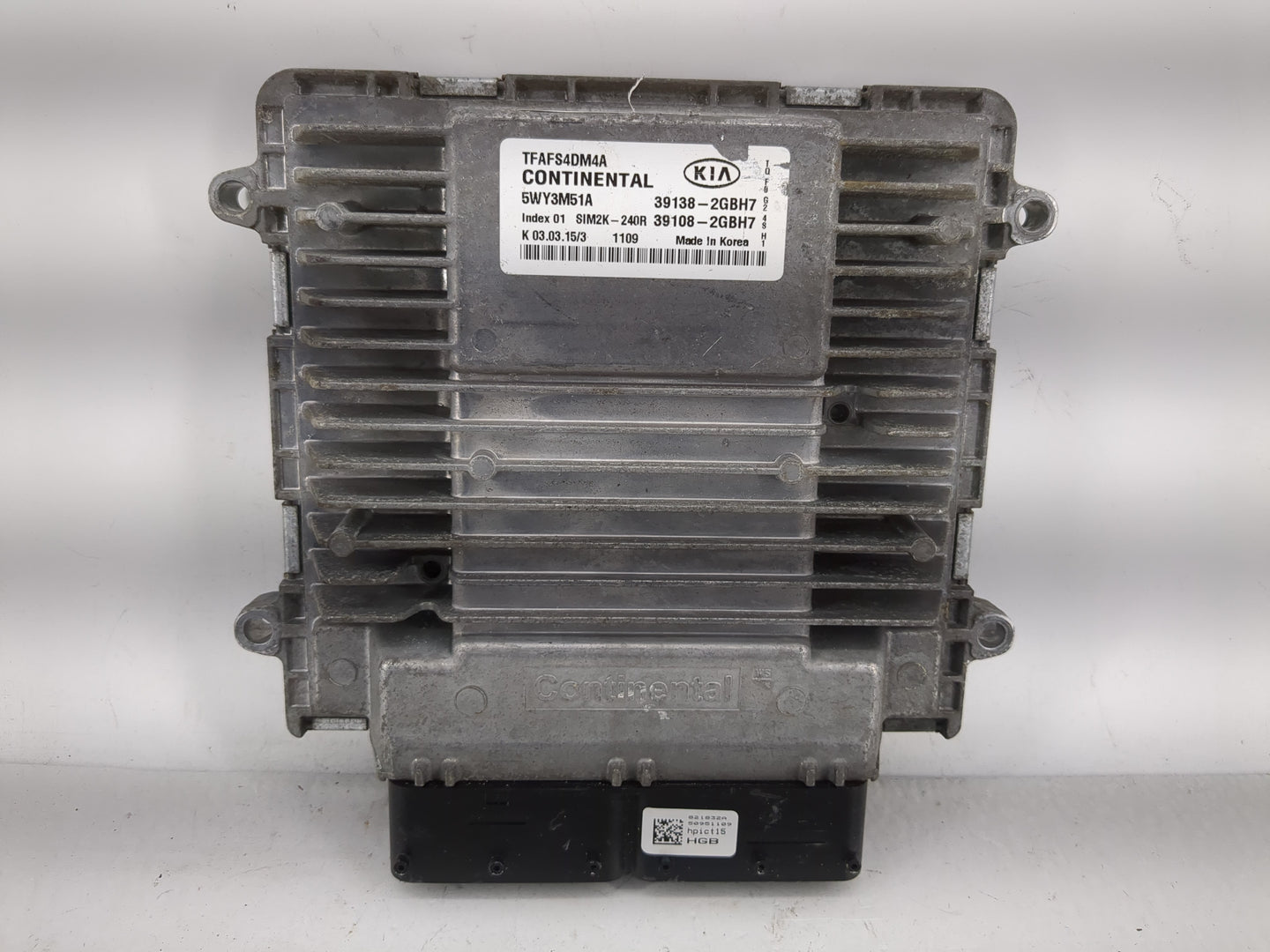 2014-2015 Kia Optima PCM Engine Control Computer ECU ECM PCU OEM P/N:39138-2GBH7 Fits Fits 2014 2015 OEM Used Auto Parts - O