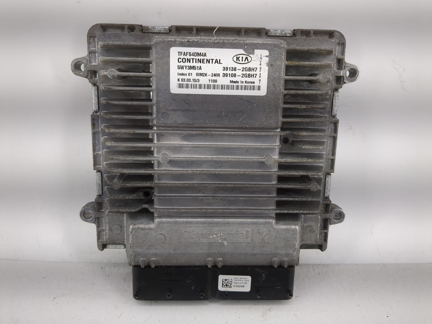 2014-2015 Kia Optima PCM Engine Control Computer ECU ECM PCU OEM P/N:39138-2GBH7 Fits Fits 2014 2015 OEM Used Auto Parts - O