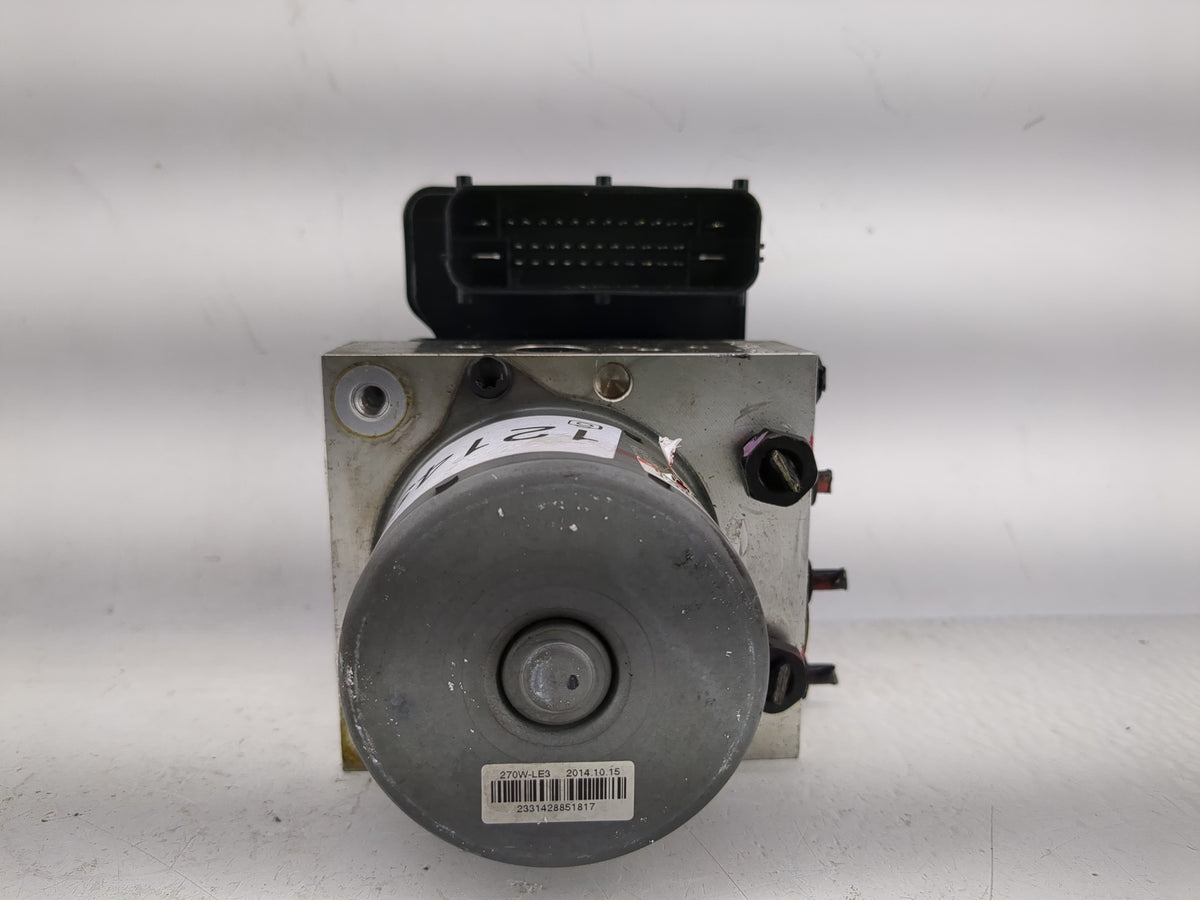 2014-2015 Kia Optima Anti-Lock Brake ABS Pump Module Actuator OEM P/N:BE6003O902 Fits Fits 2014 2015 OEM Used Auto Parts - O