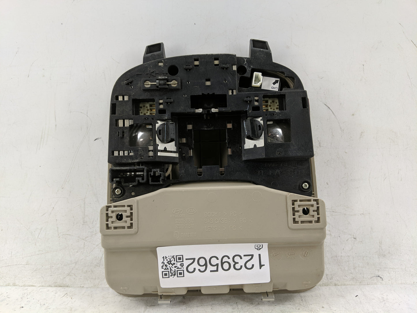2014-2016 Kia Optima Overhead Roof Console 1239562 - Oemusedautoparts1.com