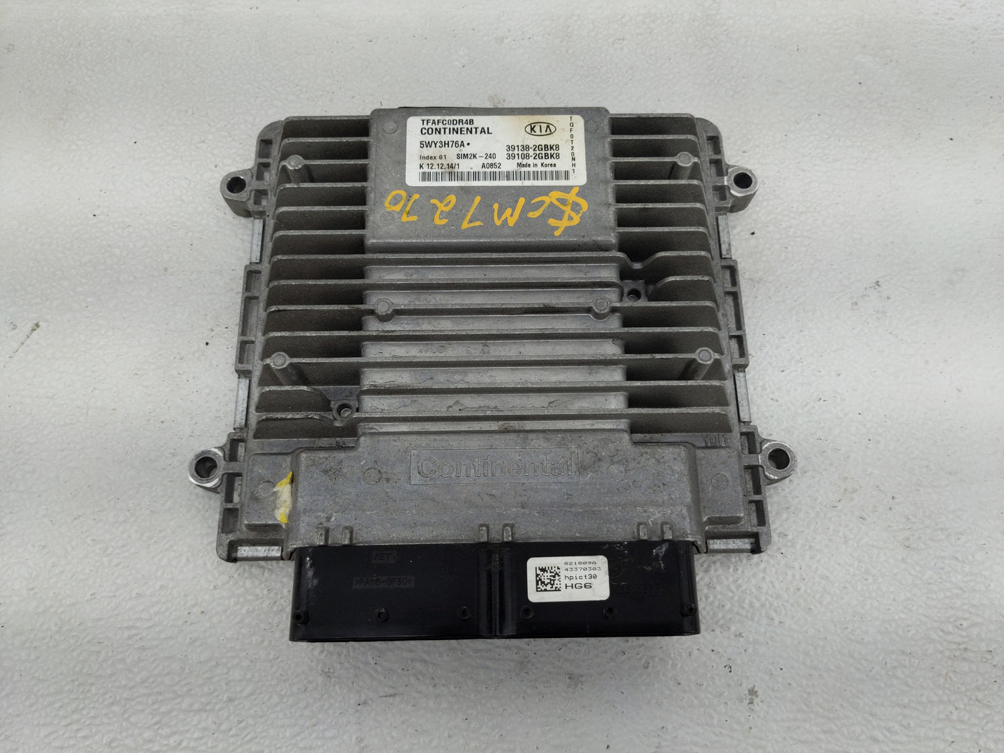 2015 Kia Optima PCM Engine Control Computer ECU ECM PCU OEM P/N:39108-2GBK8 39138-2GBK8 Fits OEM Used Auto Parts - Oemusedau