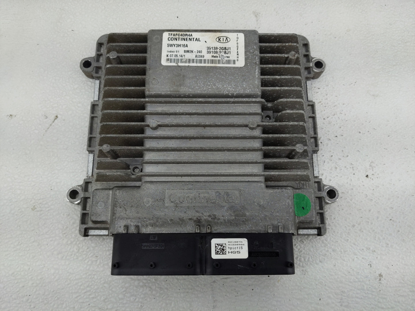 2014-2015 Kia Optima PCM Engine Control Computer ECU ECM PCU OEM P/N:39108-2GBJ1 39138-2GBJ1 Fits Fits 2014 2015 OEM Used Au