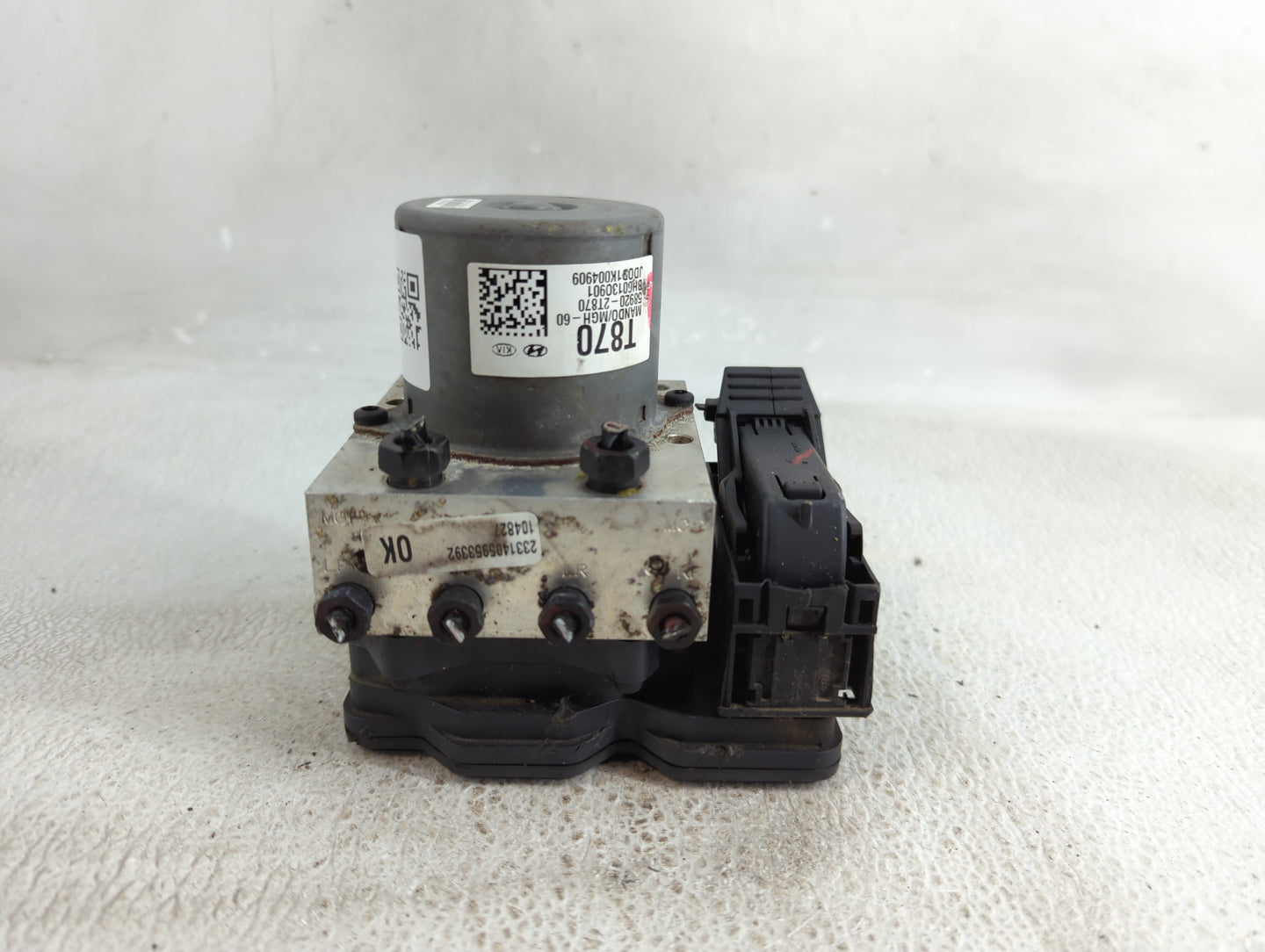 2014-2015 Kia Optima ABS Pump Control Module Replacement P/N:58920-2T870 Fits Fits 2014 2015 OEM Used Auto Parts - Oemusedau