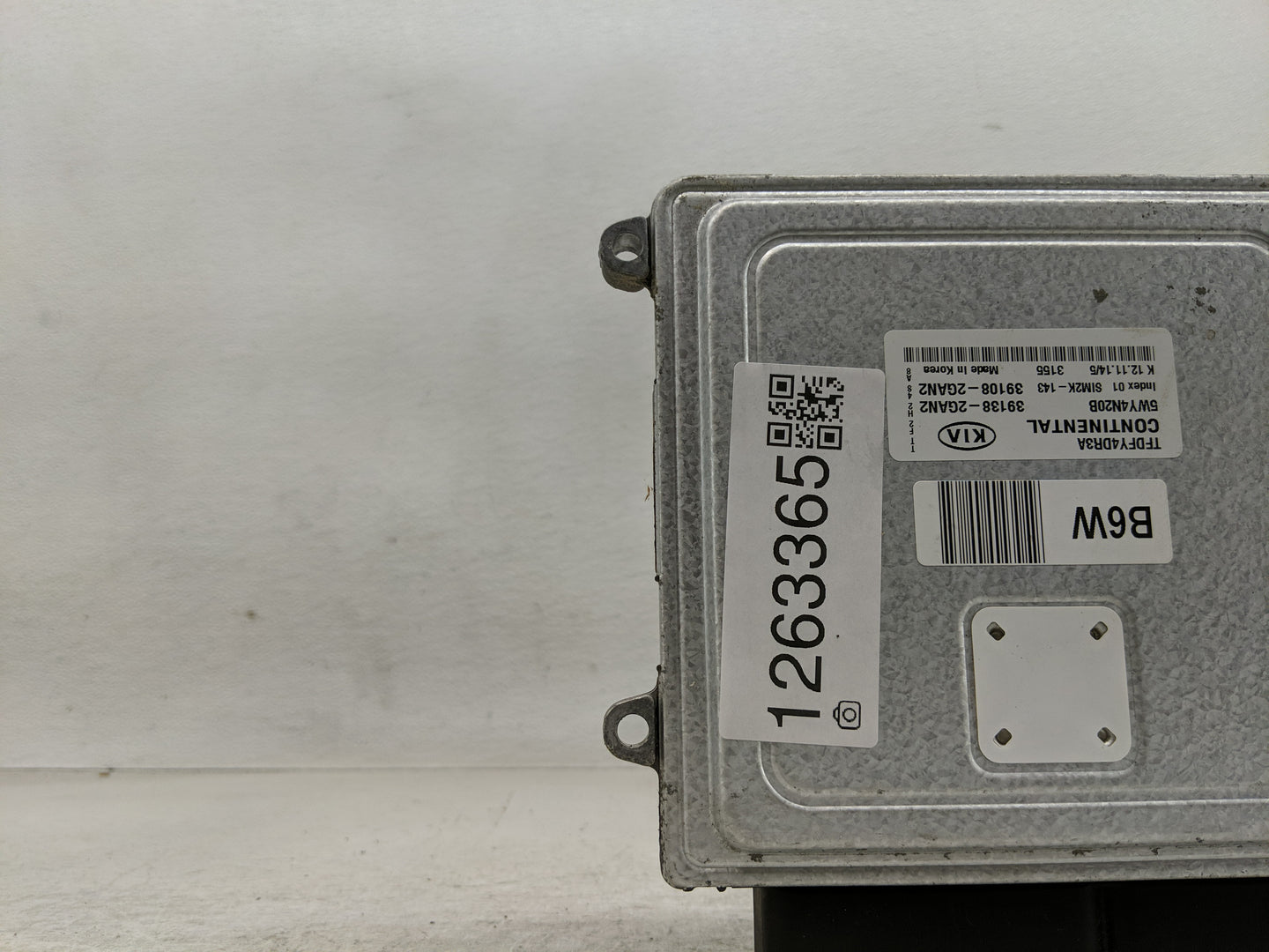 2015-2016 Kia Optima PCM Engine Control Computer ECU ECM PCU OEM P/N:39108-2GAN2 39138-2GAN2 Fits Fits 2015 2016 OEM Used Au