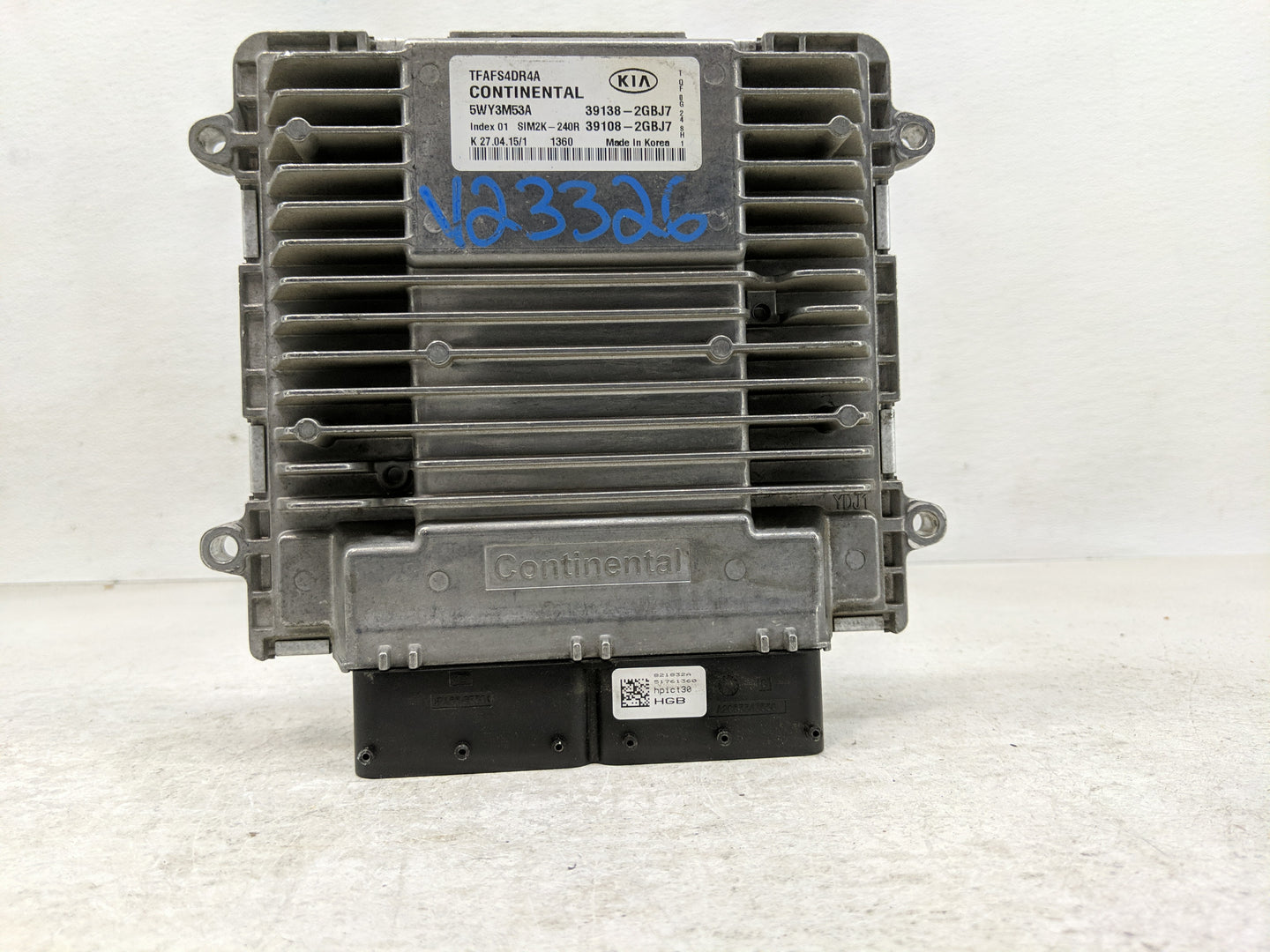 2015 Kia Optima PCM Engine Control Computer ECU ECM PCU OEM P/N:TFAFS4DR4A Fits OEM Used Auto Parts - Oemusedautoparts1.com