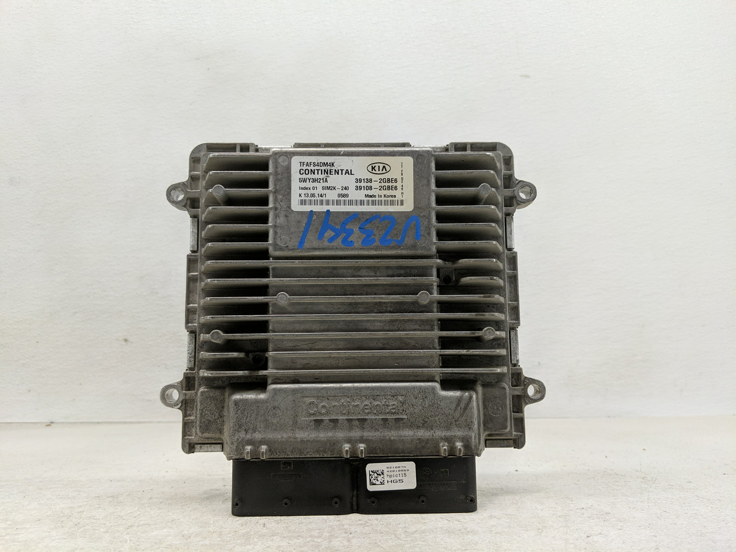2014-2015 Kia Optima PCM Engine Control Computer ECU ECM PCU OEM P/N:1 39108-2GBE6, 39138-2GBE6 Fits Fits 2014 2015 OEM Used