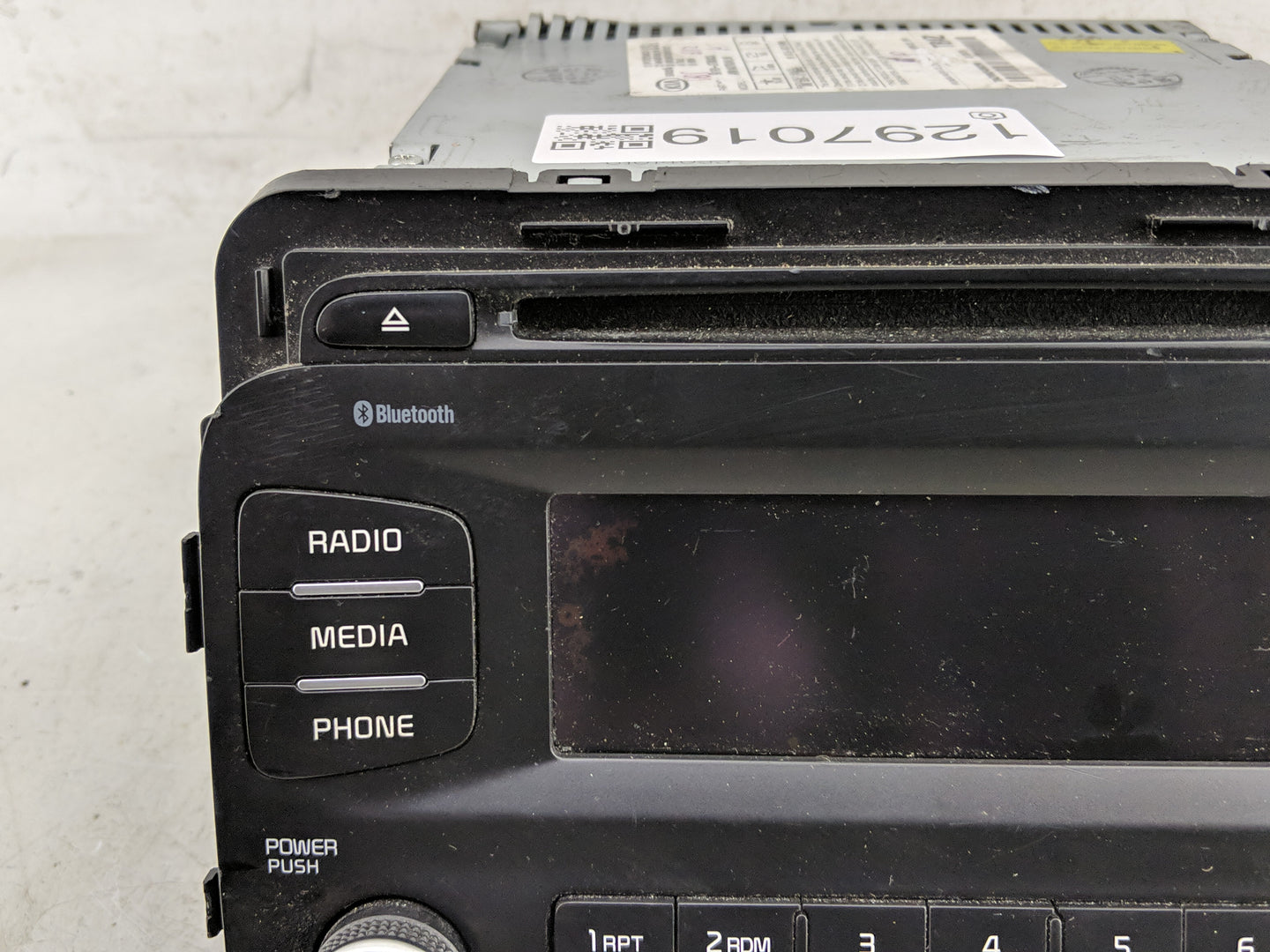 2015 Kia Optima Radio AM FM Cd Player Receiver Replacement P/N:96170-2TBA0CA Fits OEM Used Auto Parts - Oemusedautoparts1.co