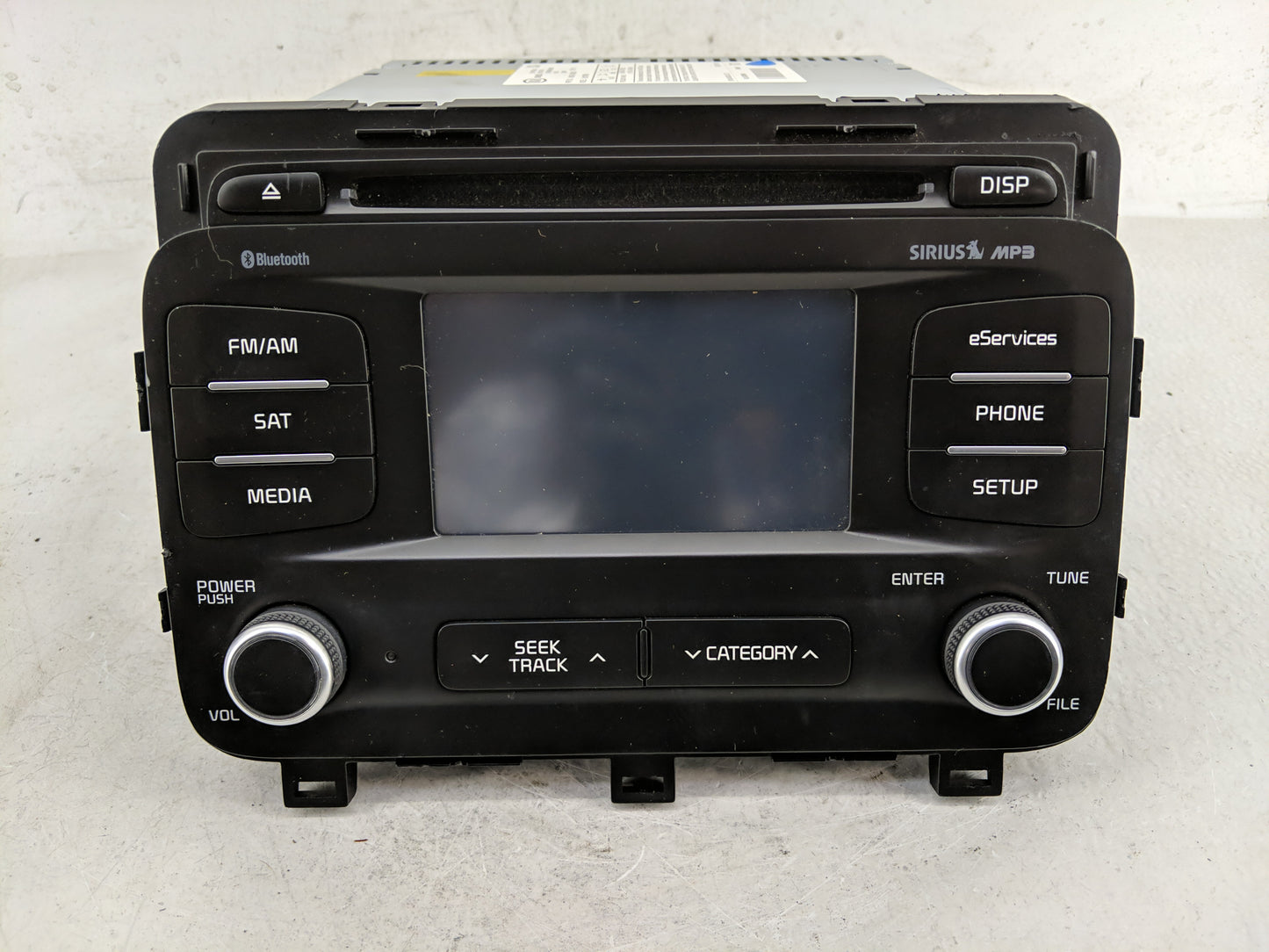 2014-2015 Kia Optima Radio AM FM Cd Player Receiver Replacement P/N:96160-2TAA1CA Fits Fits 2014 2015 OEM Used Auto Parts - 