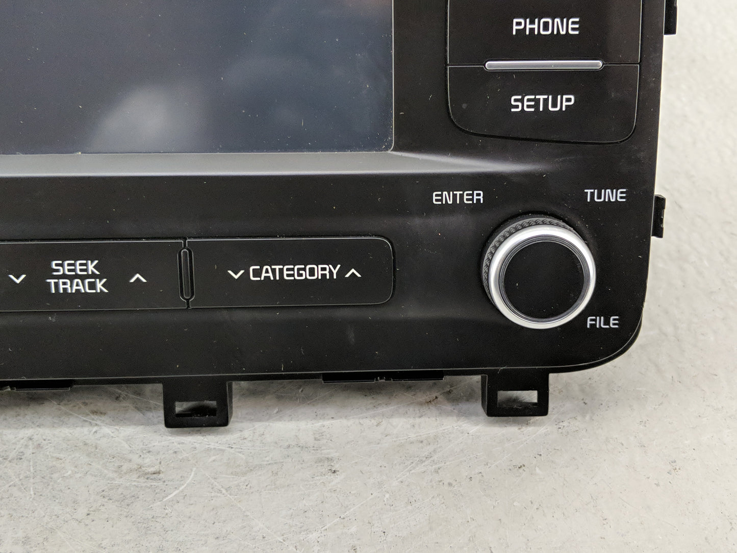 2014-2015 Kia Optima Radio AM FM Cd Player Receiver Replacement P/N:96160-2TAA1CA Fits Fits 2014 2015 OEM Used Auto Parts - 
